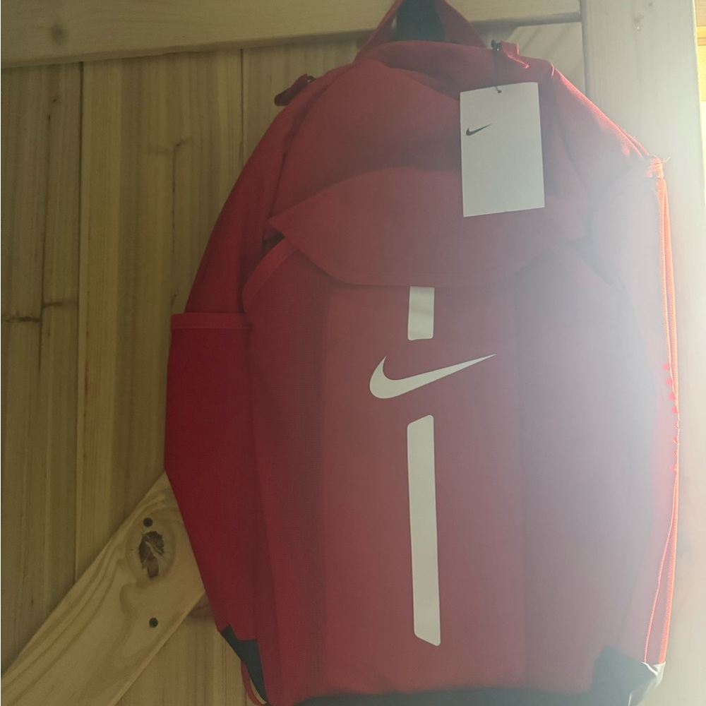 Nike Crimson Backpack with White Logo